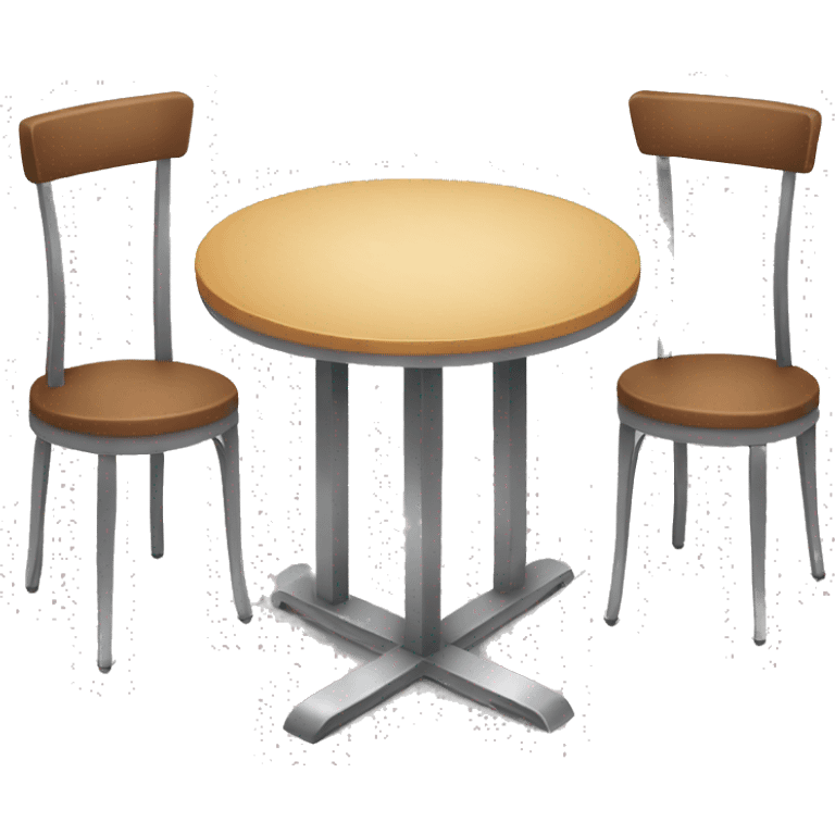 cafe table emoji