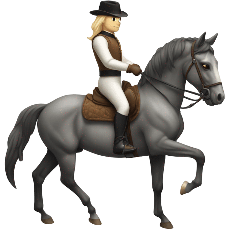 Horseback riding  emoji