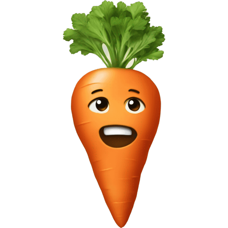 Carrot earth emoji