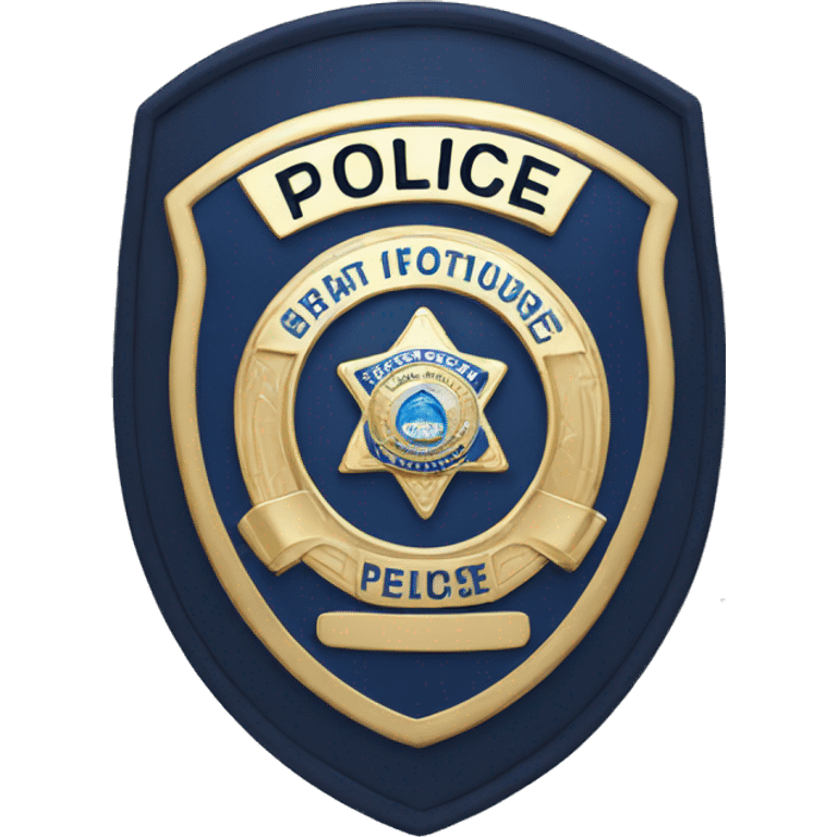 Police badge  emoji