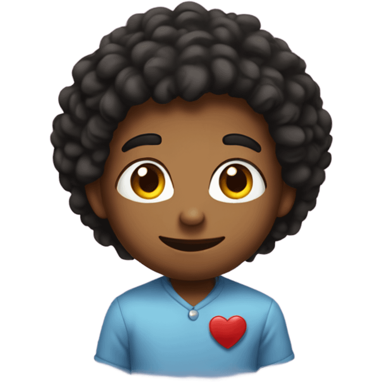 Big heart with CJ in it emoji