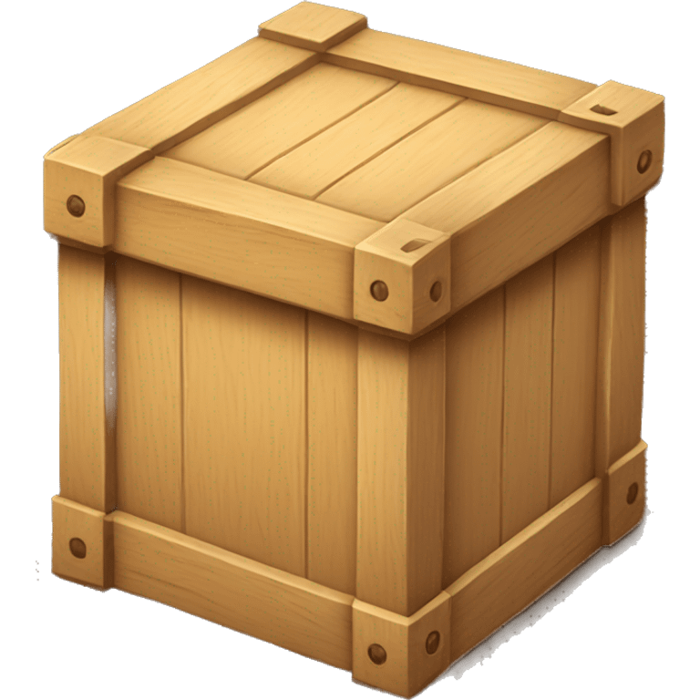 wooden box emoji