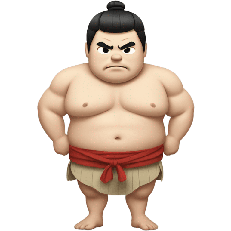 Sumo wrestler emoji