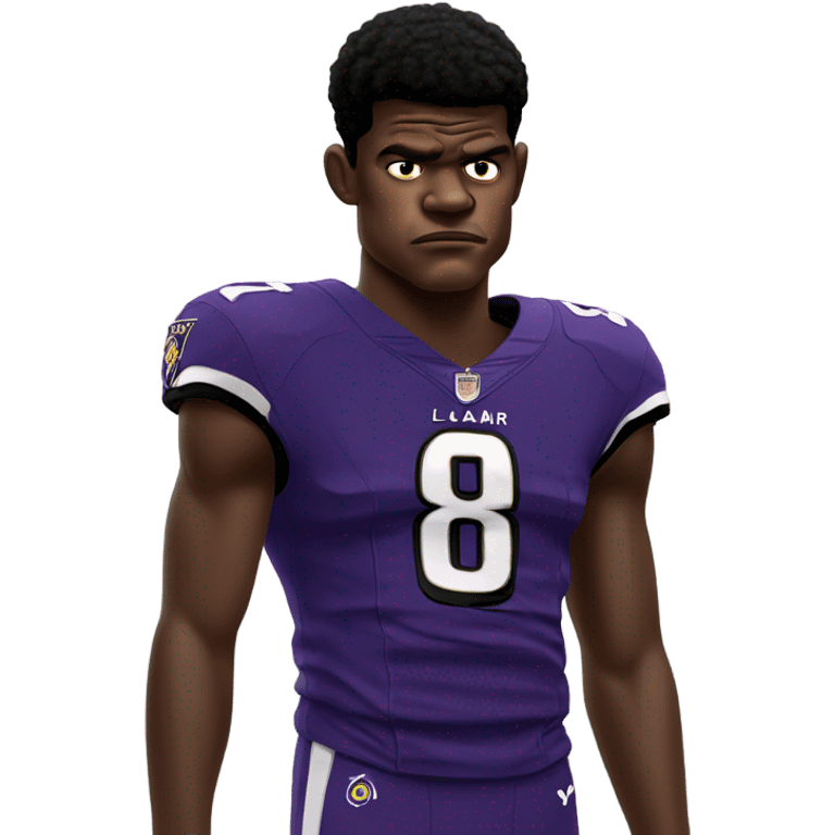 Lamar Jackson devastated  emoji