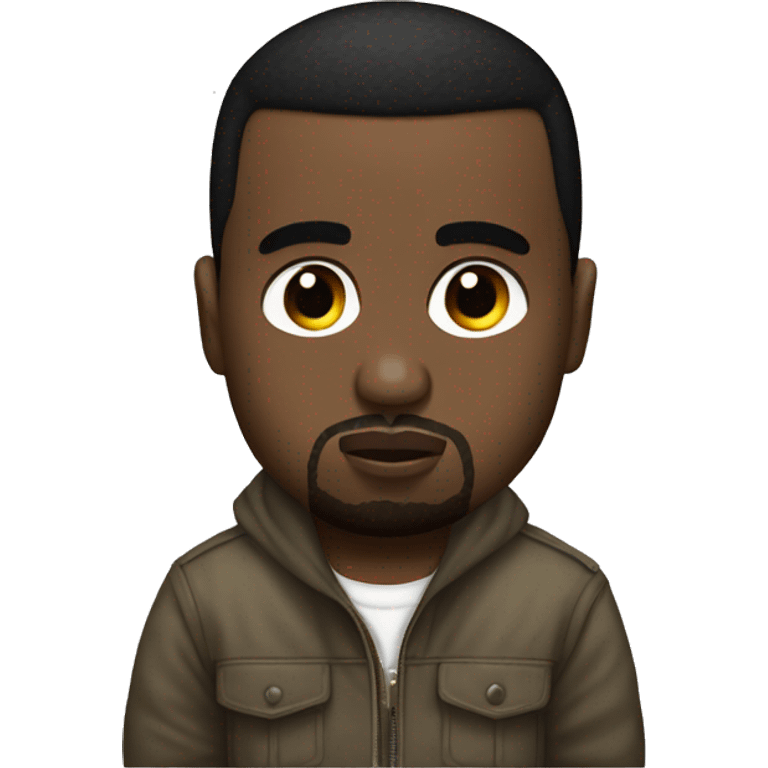 kanye west with yeat emoji