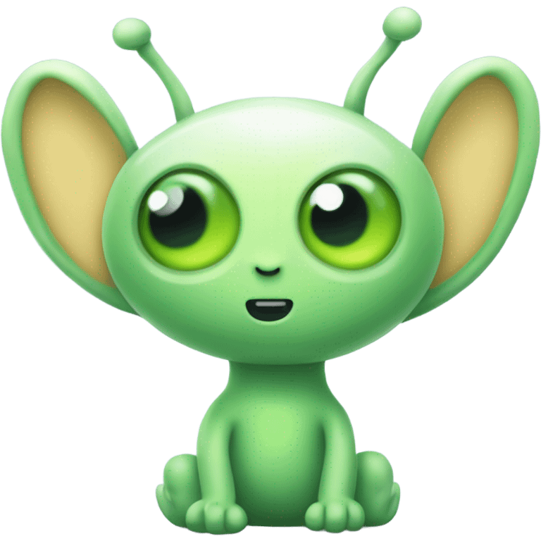 Alien plushie  emoji