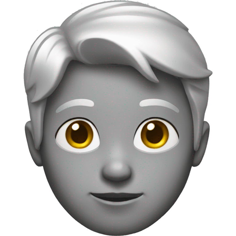 Silver boy emoji