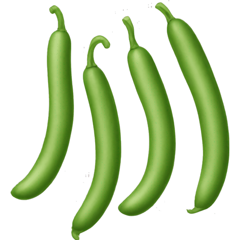 French beans  emoji