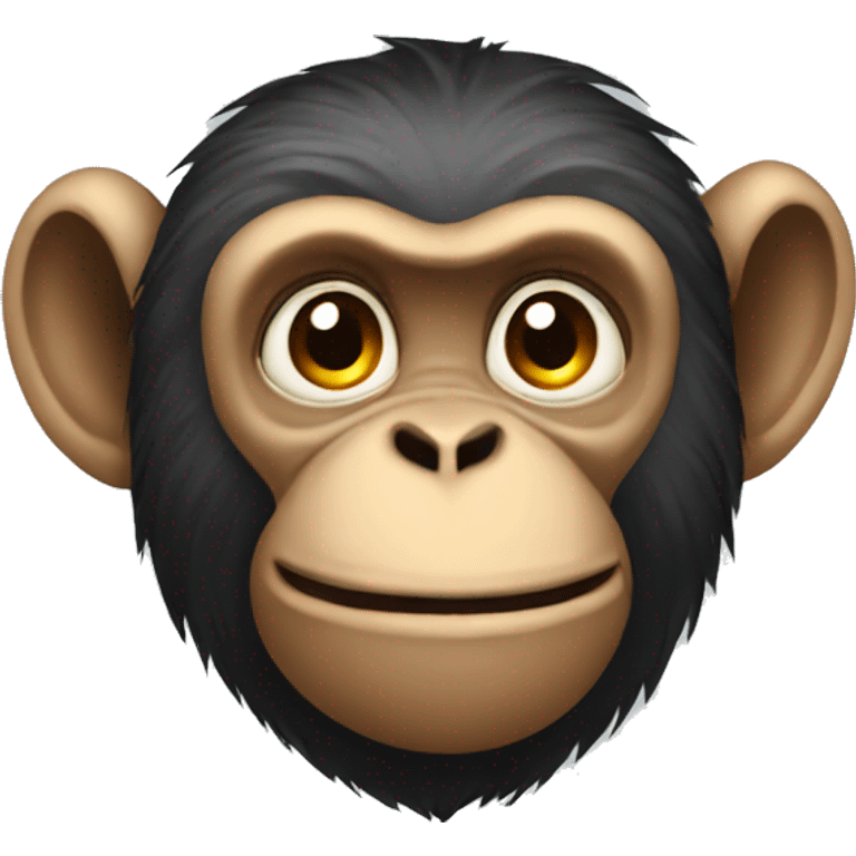 monkey looking to the side emoji