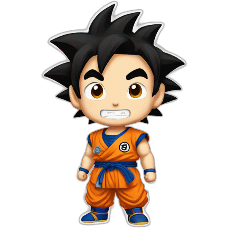 songoku as chibi emoji