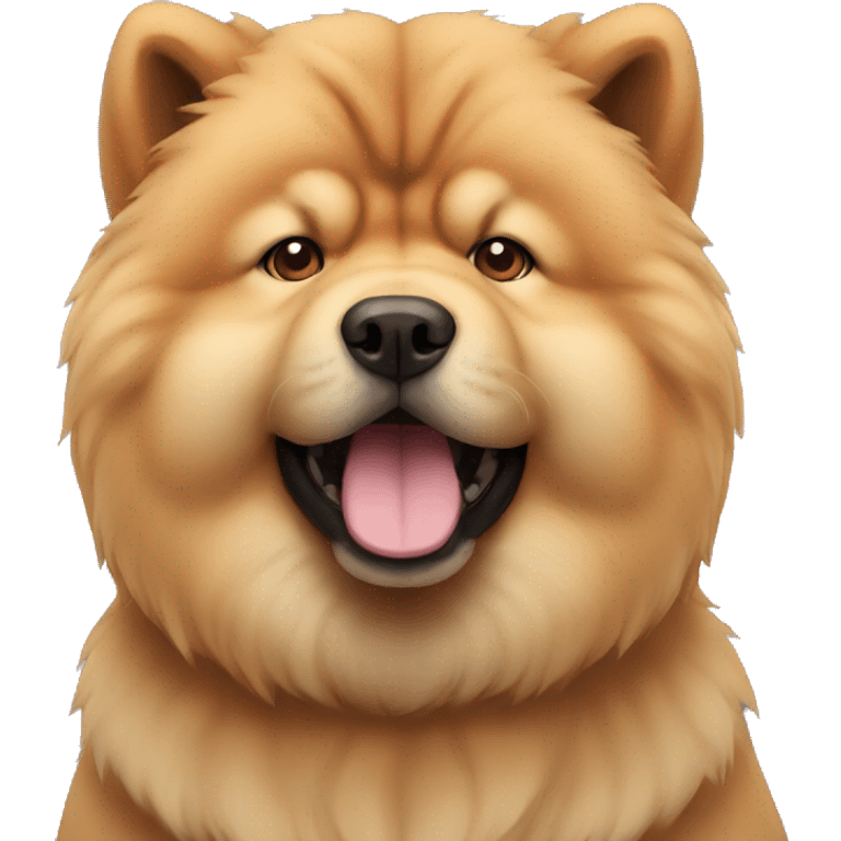 Chow chow emoji