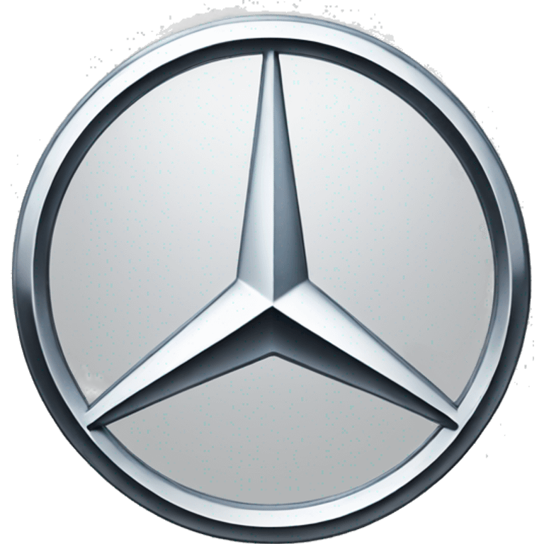 Mercedes benz logo emoji