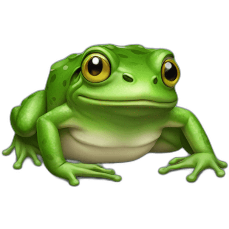 Frog crypto  emoji