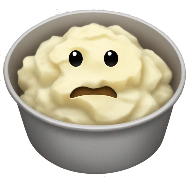 Mashed potatoes  emoji