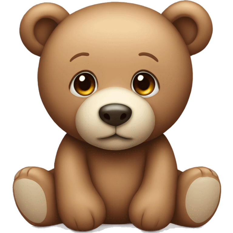 Cute teddy bear emoji