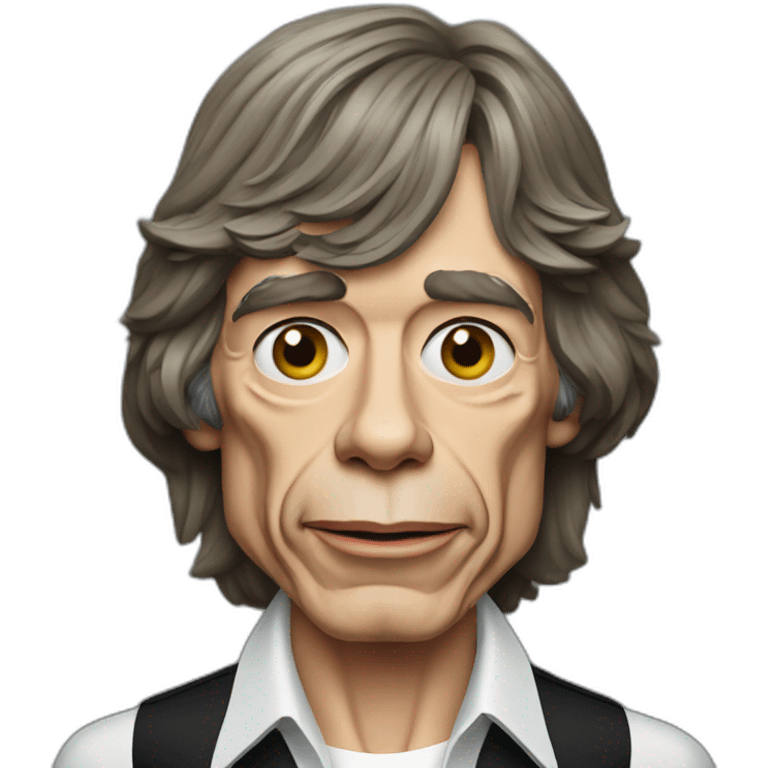 Mick jagger emoji