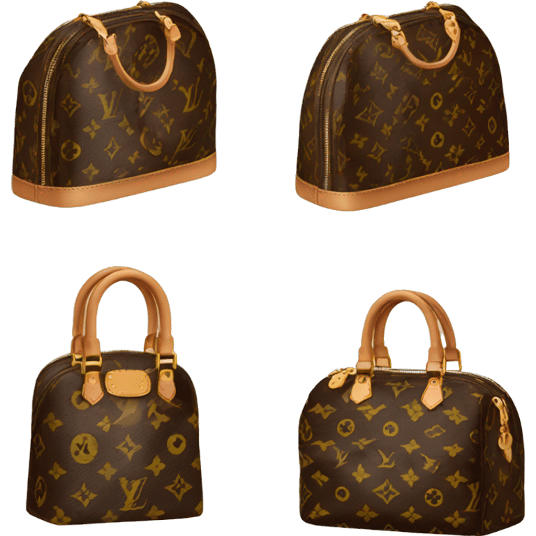 Louis Vuitton bag emoji