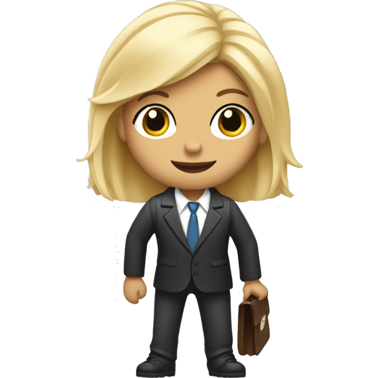 blondie holding out briefcase emoji