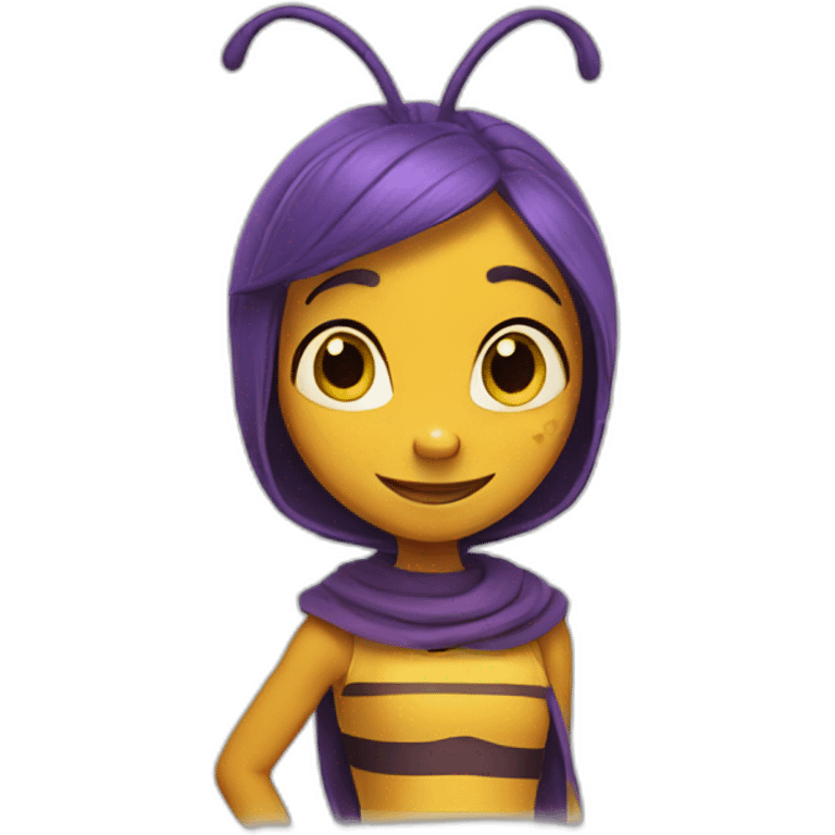 Maya the bee emoji