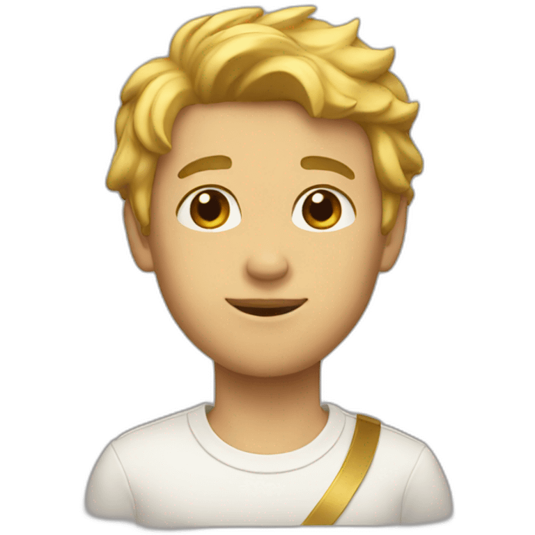 Golden boy emoji