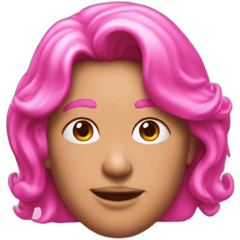 Pink magnum emoji