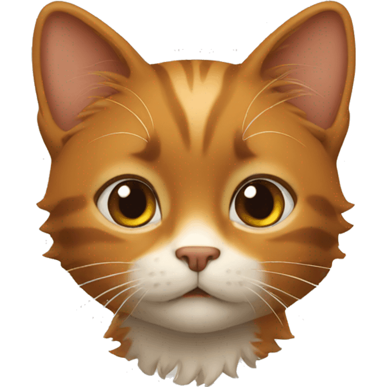 Chat roux emoji