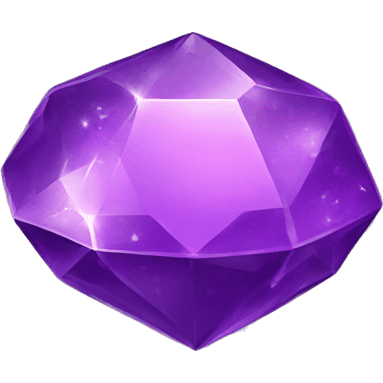 Purple gem emoji