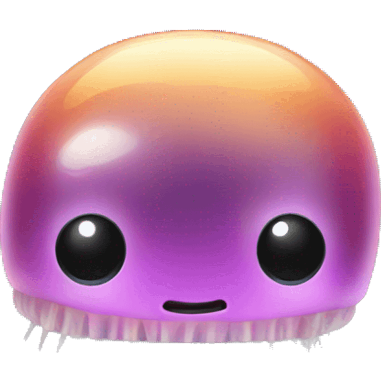 Jellyfish listening to music  emoji