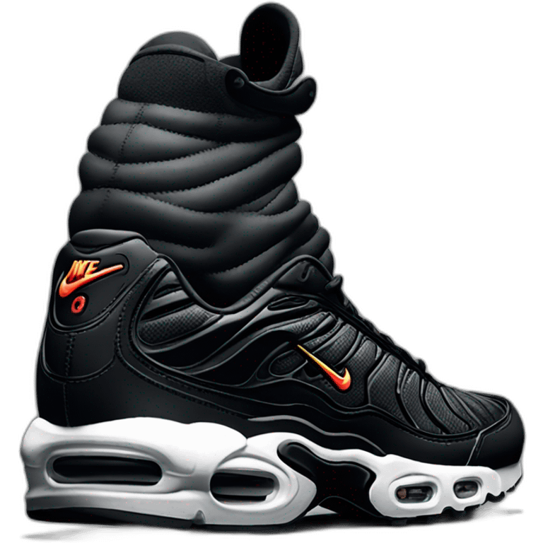 Air Max tuned Nike black emoji