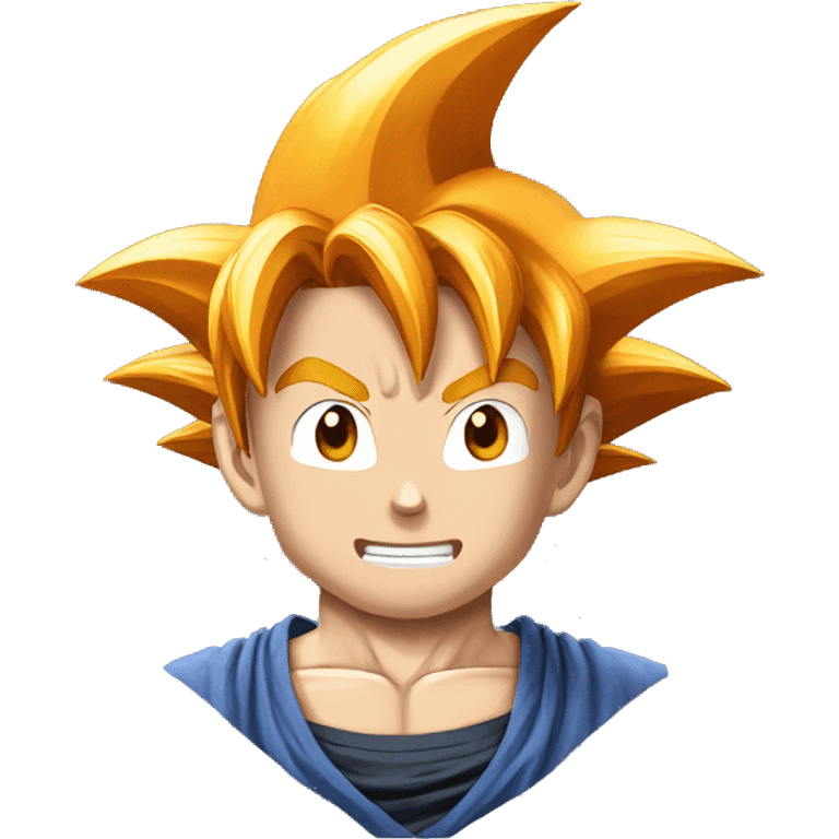 Goku énervé emoji