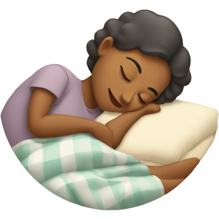 Sleeping mother emoji