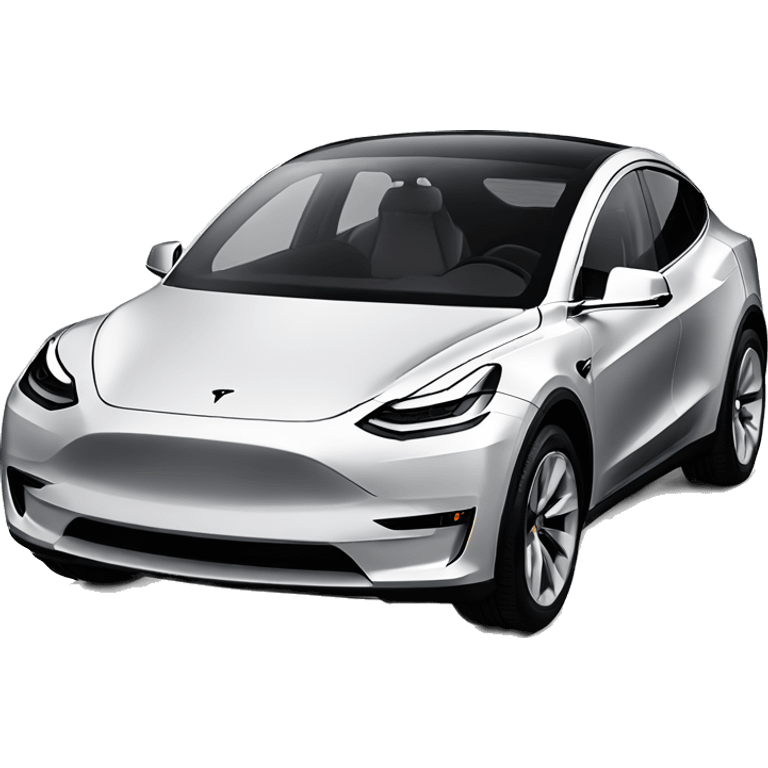 tesla model y emoji