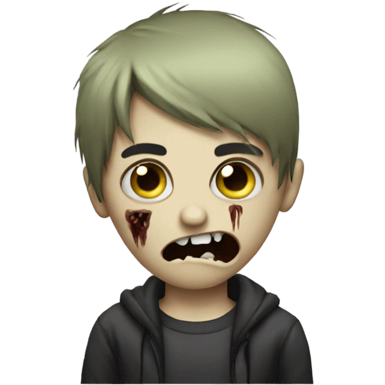 zombies emo boy emoji