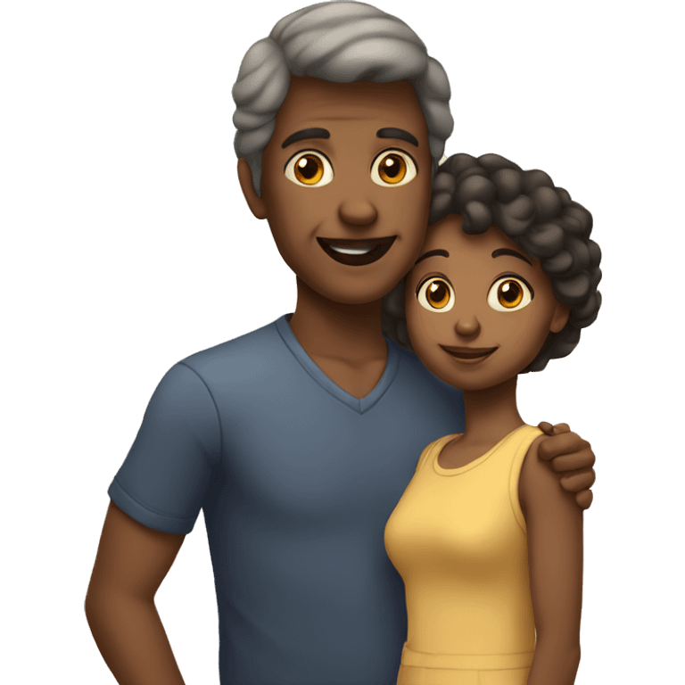 young child and old lovers emoji