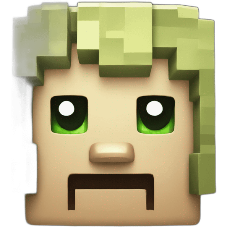 Minecraft logo emoji