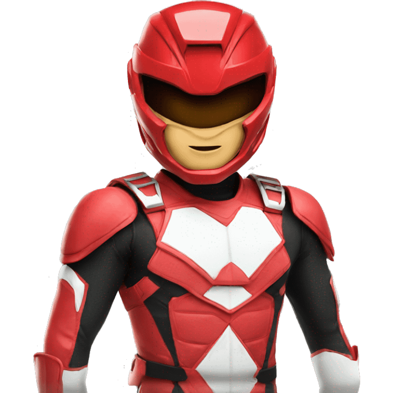 red ranger emoji