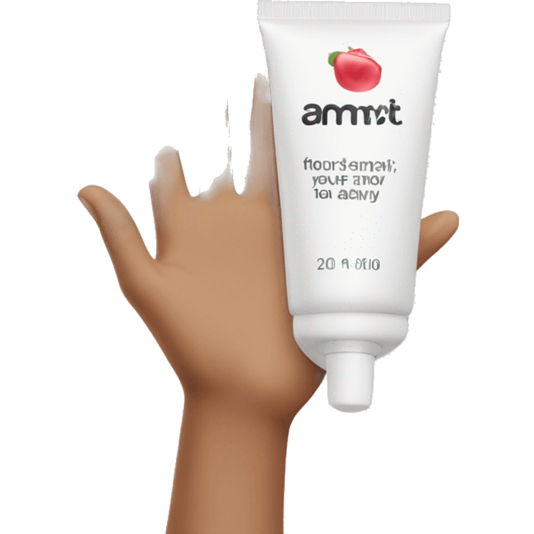 hand cream emoji