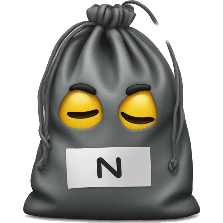 bag with signature no time for toxic people  emoji