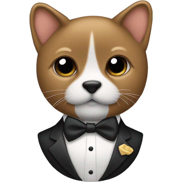 tuxedo with bowtie clothing emoji