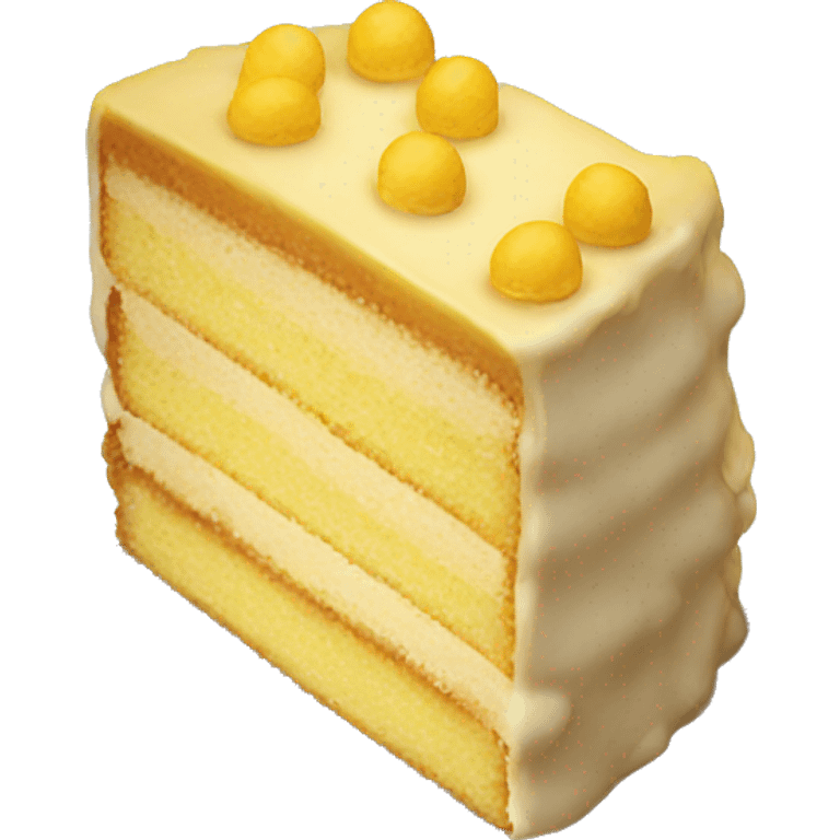 yellow cake  emoji