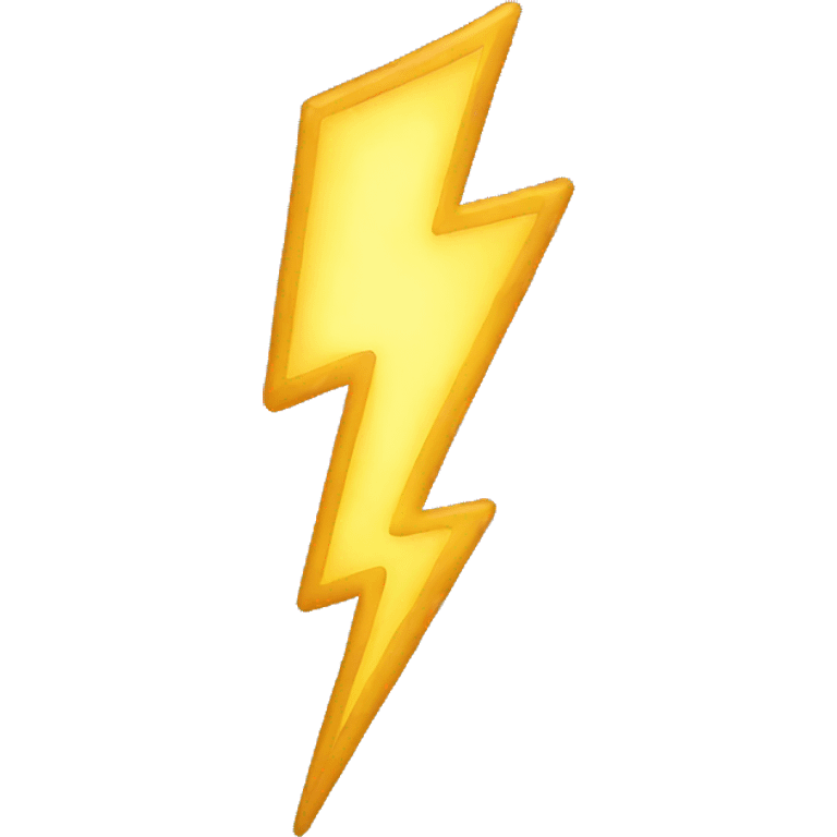 lightning bolt emoji