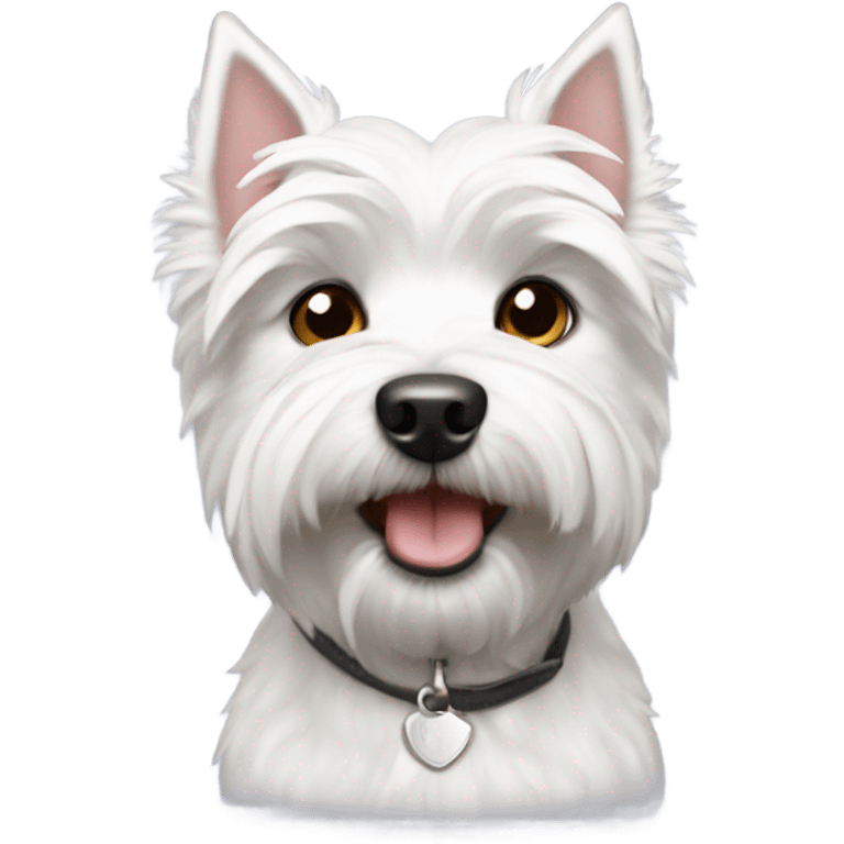 Westie doggie emoji