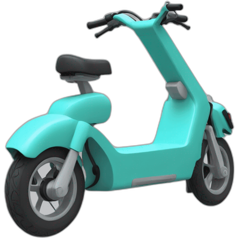 Trottinette électrique emoji