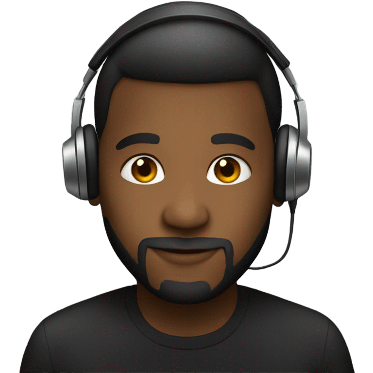 a DJ emoji