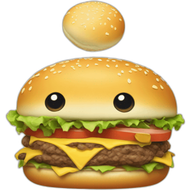 grogu eat burger emoji