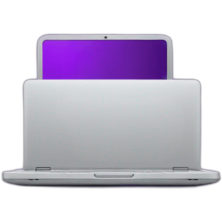 laptop purp;e emoji