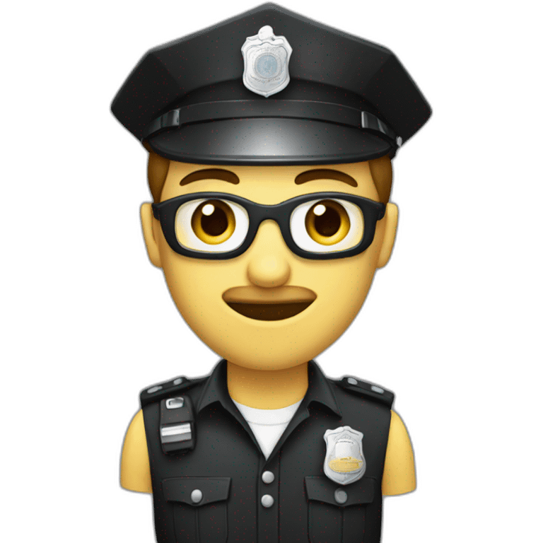 A police with theif emoji