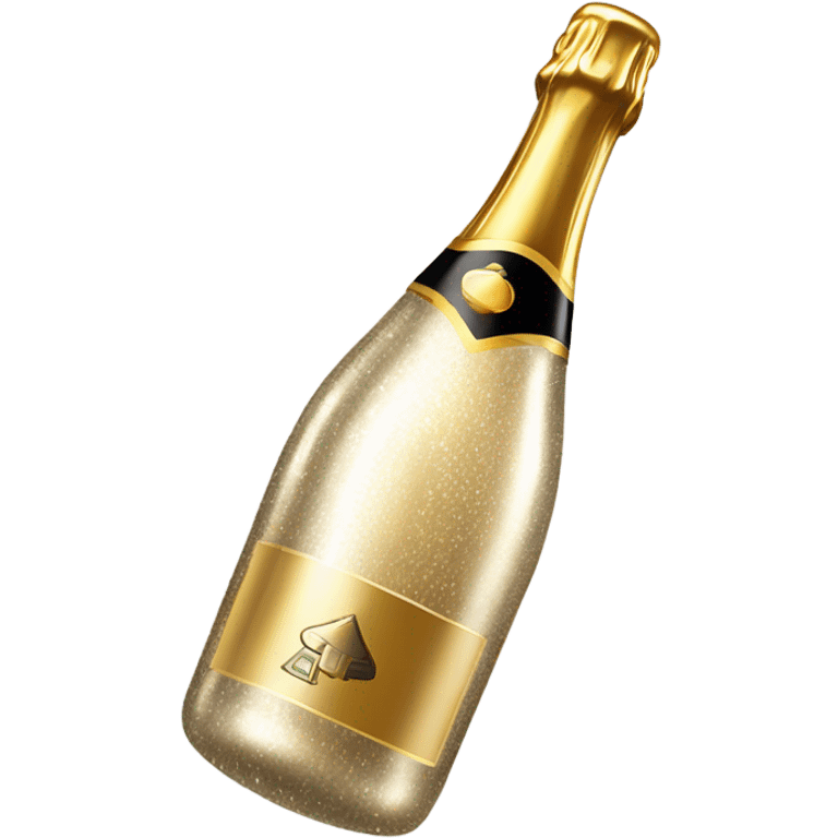 Champagne bottle  emoji