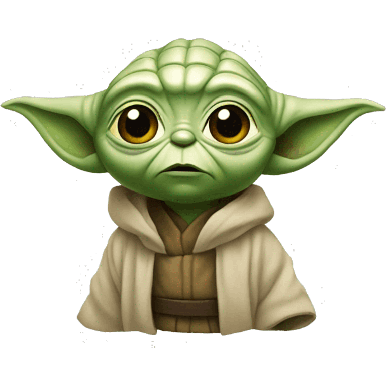 Yoda qui boit emoji