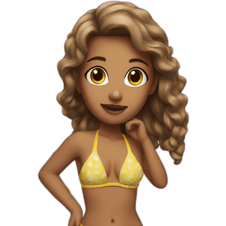 Girl Bikini emoji